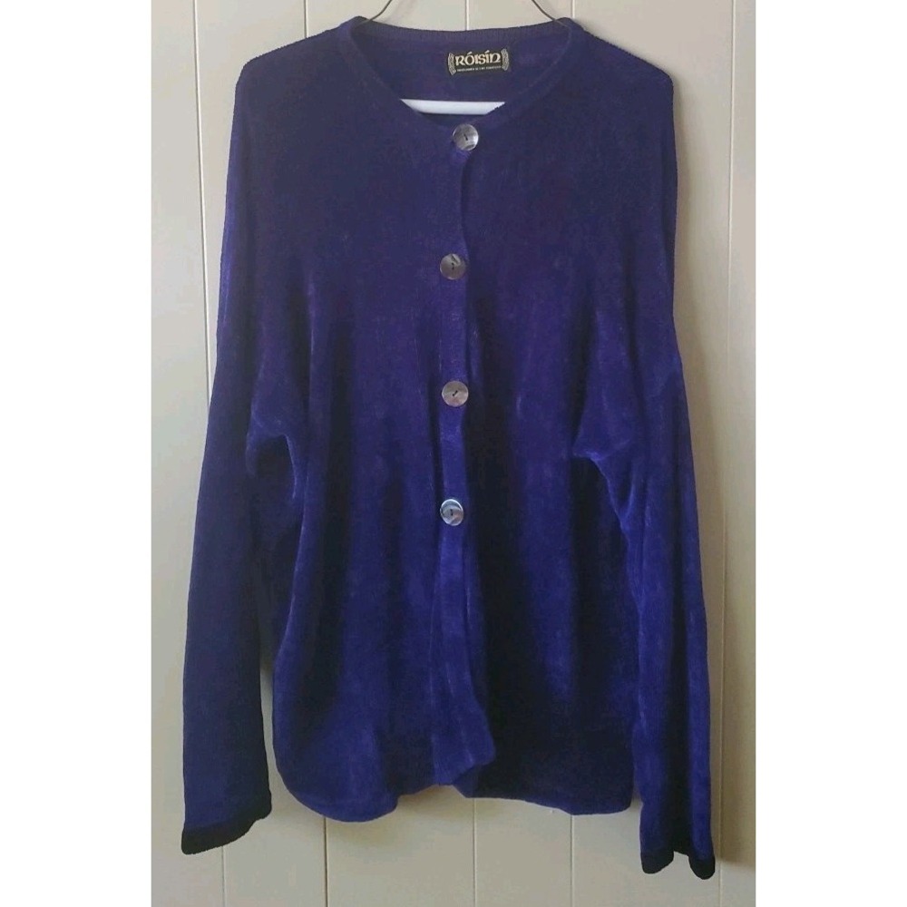 Roisin McCarthy  Sweater Womens Medium 90s Handloomed in San Francisco Xtra Soft
